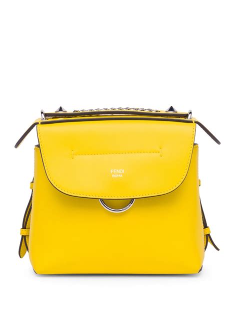 fendi back to school mini leather backpack|Fendi Back To School .